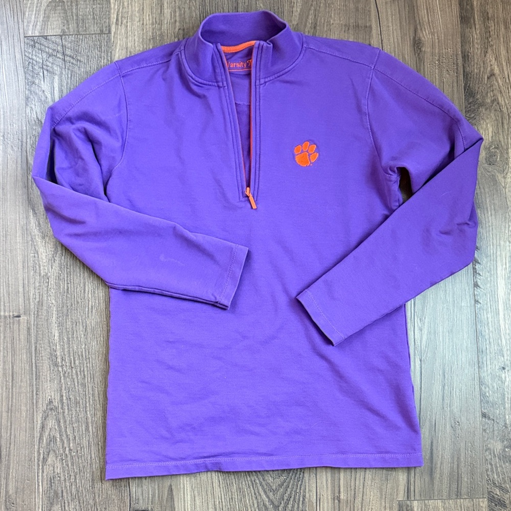 Clemson Quarter-Zip Pullover